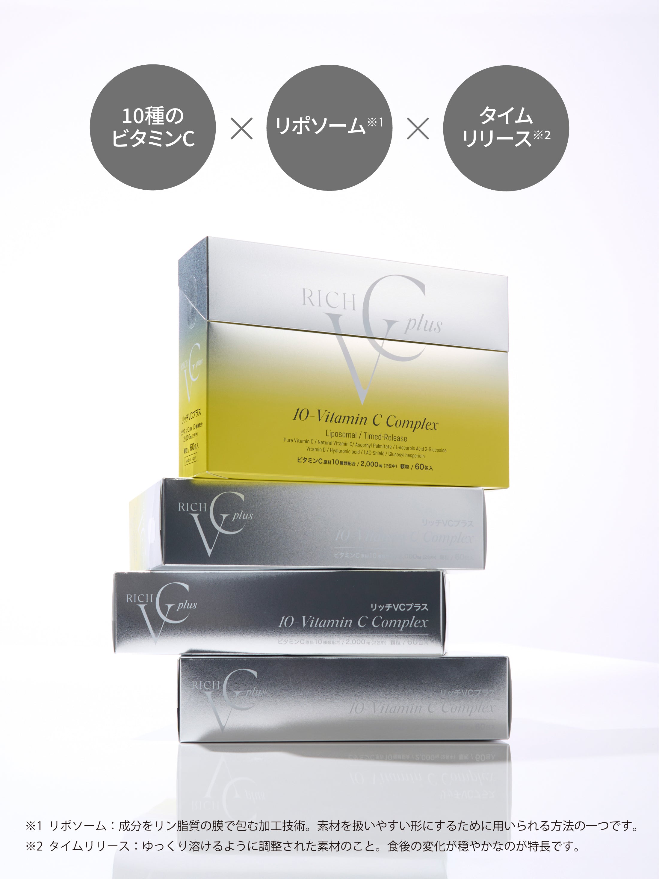 数量限定】リッチVCプラス トライアルセット（10本入） – WSP beauty